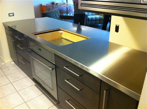 stainless steel countertops kitchen